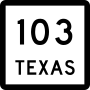 Thumbnail for Texas State Highway 103