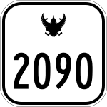 Тайландско шосе-2090.svg