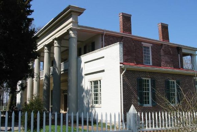 The Hermitage, plantation home of President Andrew Jackson in Nashville