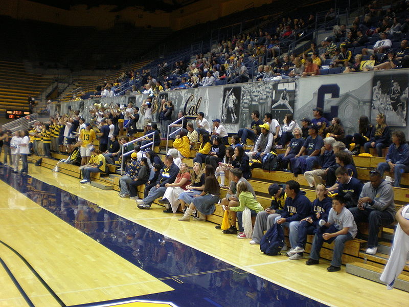 File:The Bench at women's volleyball, SJSU at Cal 2009-09-12.JPG