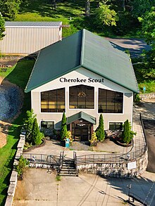 The Cherokee Scout newspaper's main office in Murphy N.C. on Aug. 25, 2023.jpg