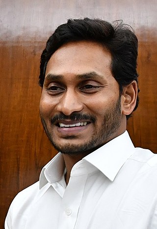 <span class="mw-page-title-main">Y. S. Jagan Mohan Reddy</span> Indian politician