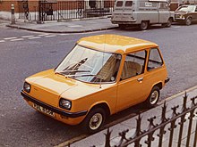 Enfield 8000 in London The E8000ECC parked in Mount Street, Mayfair, London.JPG