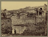 Golden Gate from within the Temple Mount, in the 19th century.