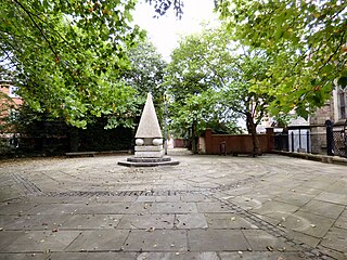 Exterior: Pyramid in St John's Square