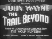 Görüntünün açıklaması The Trail Beyond (1934) 01.png.