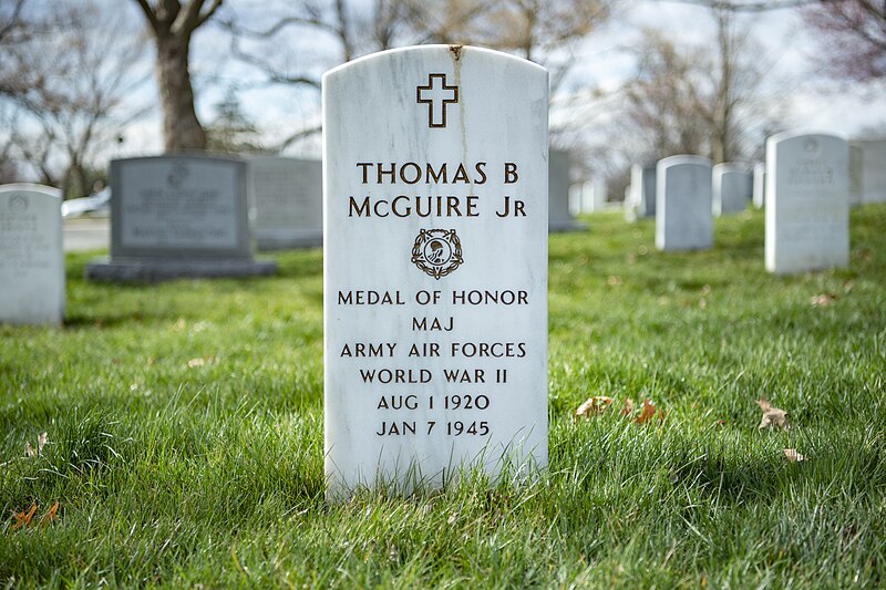 File:Thomas McGuire Arlington National Cemetery.jpg