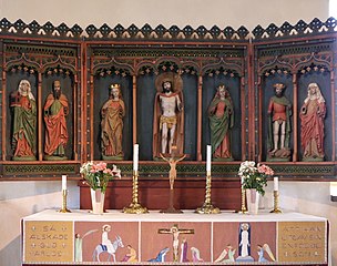 Altarskåpet av J Stenrat 1465