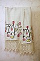 Towel. Hand embroidery.1