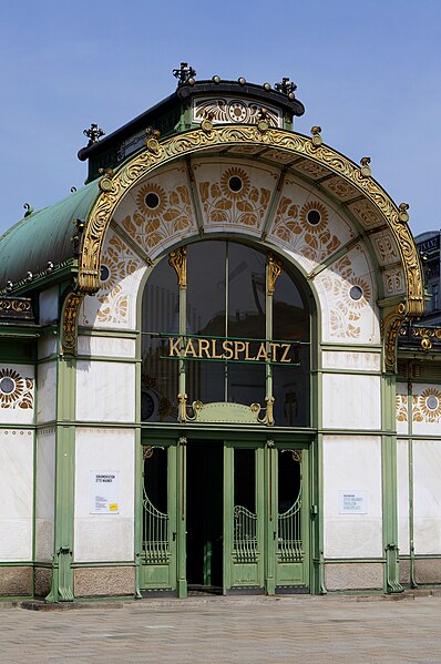 File:U-Bahnstation02 Karlsplatz Otto Wagner Wien 1010.JPG