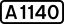 A Roads In Zone 1 Of The Great Britain Numbering Scheme