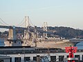 USS Makin Island (LHD-8) docked in San Francisco during Fleet Week.