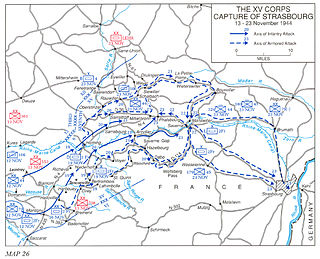 <span class="mw-page-title-main">Liberation of Strasbourg</span> Freeing of Strasbourg, France from German occupation during World War II