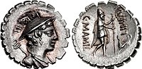 Miniatuur voor Gaius Mamilius Limetanus (muntenmaker)