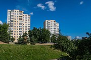 English: Uschod microdistrict. Minsk, Belarus Беларуская: Мікрараён Усход. Мінск, Беларусь Русский: Микрорайон Восток. Минск, Беларусь