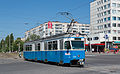 * Nomination Tram in Vinnytsya, Ukraine. By User:Kabelleger --Elekhh 13:40, 24 June 2014 (UTC) * Promotion Good quality.--ArildV 13:58, 24 June 2014 (UTC)