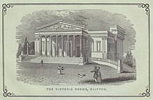 The Victorian Rooms, Bristol (1842) Victoria Rooms 1842.jpg
