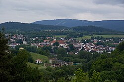 Skyline of Viechtach