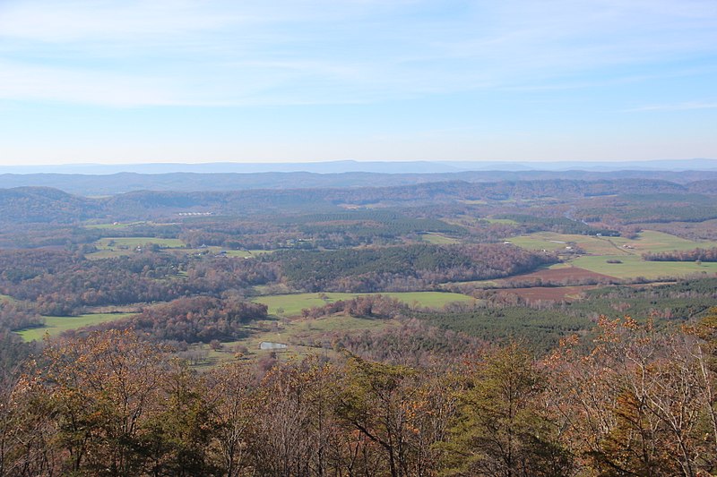 File:View from Johns Mountain Overlook, Nov 2017 3.jpg