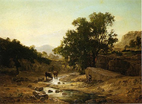 Fortuné Viguier, Paesaggio provenzale