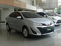 2018 Vios 1.5 E (Indonesia; first facelift)