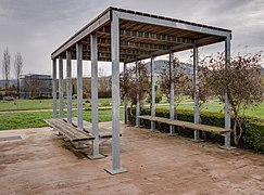 Pérgola en las Huertas de Olárizu, Vitoria