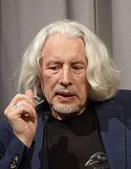 Vladimir Sorokin was accused of "promoting cannibalism" because of his satirical short story "Nastya" Vladimir Sorokin (cropped).jpg