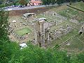 Volterra, particolare del teatro romano