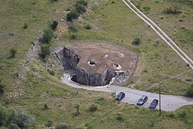 Vue générale de l'ouvrage de Saint-Ours-Bas.