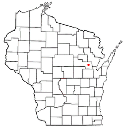 Vị trí trong Quận Shawano, Wisconsin