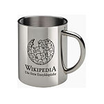 Etched metal mug