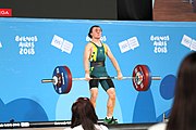 Deutsch: Gewichtheben bei den Olympischen Jugendspielen 2018; Tag 2, 10. Oktober 2018; Jungen 62 kg English: Weightlifting at the 2018 Summer Youth Olympics at 8 October 2018 – Boys' 62 kg