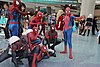 Wondercon 2016 - Spider-Men Group Cosplay (26080886075).jpg