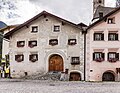 * Nomination House in the center of Scuol, Plaz. --Agnes Monkelbaan 05:12, 21 December 2023 (UTC) * Promotion Left wall bulging out -- barrel distortion? fixable? --Tagooty 05:30, 21 December 2023 (UTC) *: @Tagooty: Thank you for your comment. When I took the photo I had already seen that the left wall had collapsed.You can check it on Google Maps. [from Google StreetView]--Agnes Monkelbaan 06:32, 21 December 2023 (UTC)  Support Thanks for the info. Good quality. --Tagooty 02:56, 23 December 2023 (UTC)