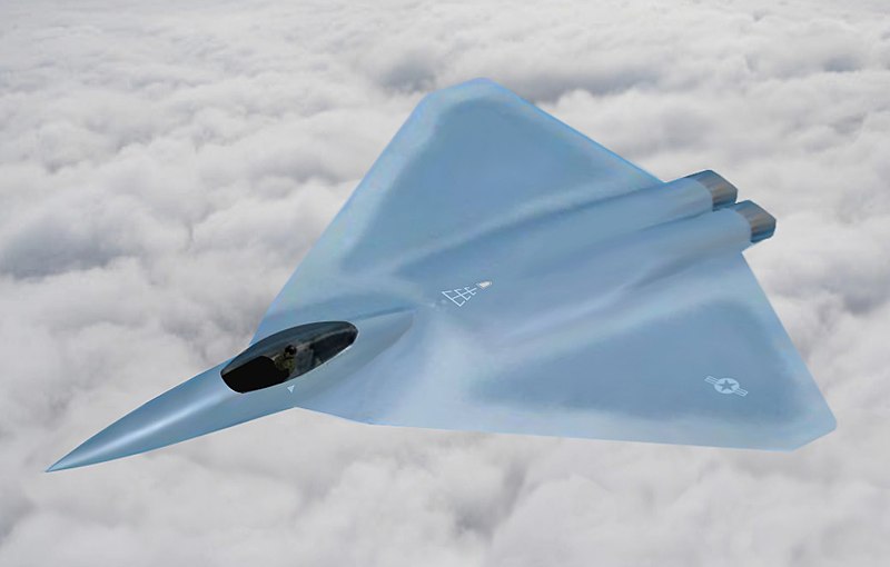 The X-44 MANTA was a Futuristic Version of the F-22 and more Stealth 