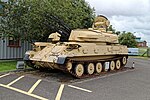ZSU 23-4 'Shilka' mobile anti-aircraft vehicle - Museum of Army Flying, Hampshire, England.jpg