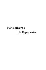 Zamenhof L. L. - Fundamento de Esperanto, 1905.djvu