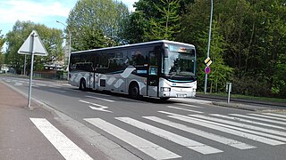 (Groupe RATP) Stile Irisbus Crossway n°44212 aux Mureaux.