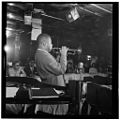 (Portrait of Dizzy Gillespie, Downbeat, New York, N.Y., ca. Aug. 1947) (LOC) (4976472199).jpg