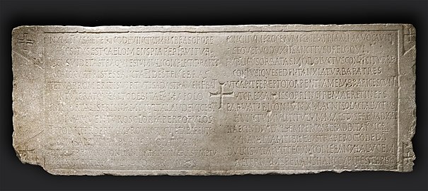 Inscription de Nymfius Musée Saint-Raymond.