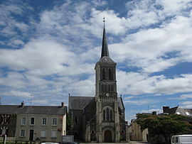 The church of Saint-Gervais and Saint-Protais