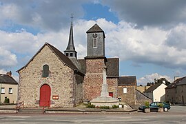 Die Kirche von Saint-Maugan