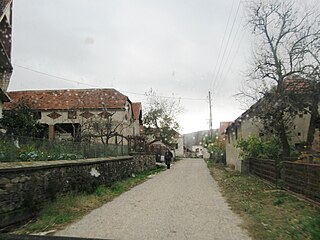 Maletina Village in Nišava District, Serbia