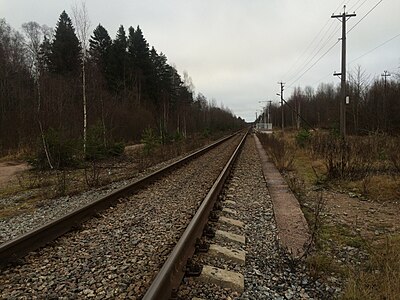 Plataforma de pasajeros finlandesa.