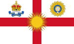 1902 British Empire flag proposal (in India).svg