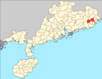 1946年揭阳县位置图.png