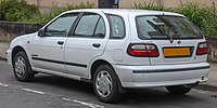 1998 Nissan Almera Equation 1.4 Rear.jpg