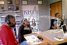 Cherry along with Jim Blackwell on the Robert Ashley Show on KHVN 1brendajimrobert.jpg