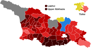 2008 Georgian presidential election by municipality.svg