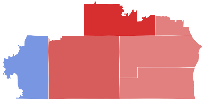 File:2020 Wisconsin's 1st congressional district election results by county.svg